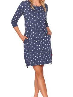 Dámska nočná košeľa TM.4129 tm.modrá - Doktor Nap