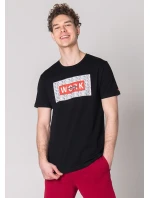 Pánske tričko John Frank JFTCOOL25 WORK HARD