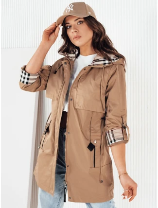 Dámska prechodná bunda VERDU beige FashionStreet TY4225