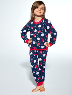 Dievčenské pyžamo Cornette Young Girl 033/168 Meadow dł/r 134-164