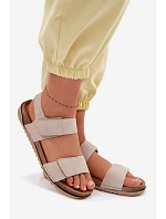 Dámske sandále Inblu AA000070 Beige