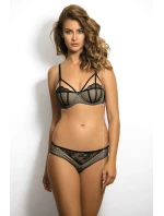 Hypnotic I S-331/1 čierno-béžové tangá - Kinga Hypnotic I S-331/1 čierno-béžové tangá - Kinga