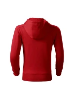 Trendy mikina na zips pre deti červená