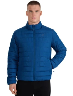 Pánska páperová bunda 4F M597 tmavomodrá 4FWAW25TDJAM597 30S pánska