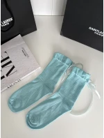 Ponožky Milena 1641 Pruh so stuhou 37-41