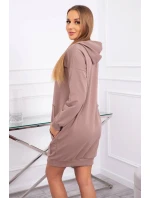 Šaty s kapucňou Moccasin