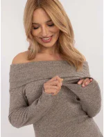 Sveter DHJ SW A2449.33 tmavý lila