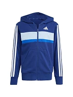 Detské tepláky adidas Seasonal Essentials Tiberio 3-Stripes French Terry navy blue JI6035