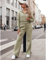 Dámske tepláky MARINO pistáciová FashionStreet AY0977 Dámske tepláky MARINO pistáciová FashionStreet AY0977