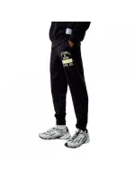 Dizajnové módne tepláky Mitchell & Ness s grafikou M PSWP5533-MNNYYPPPBLCK