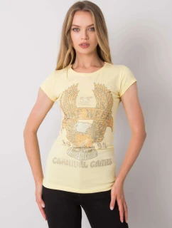 Tričko EM TS ES 21 533.16 svetlo žltá