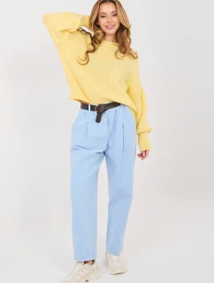 Šnúrové nohavice model 224381 Taliansko Moda