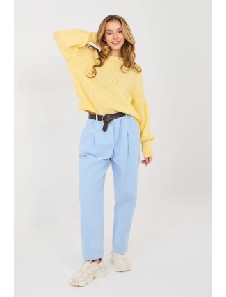 Šnúrové nohavice model 224381 Taliansko Moda