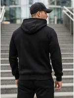Pánska čierna mikina FashionStreet BX5914