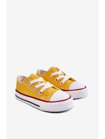Dziecięce Trampki Klasyczne Żółte Filemon