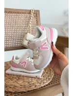Detské športové tenisky so suchým zipsom Galisse pink Detské športové tenisky so suchým zipsom Galisse pink