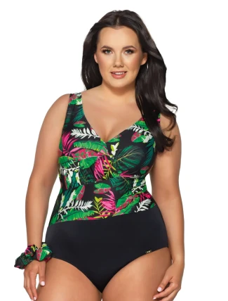 PLAVKY SKJ 56 TROPICAL ISLAND ONE PIECE
