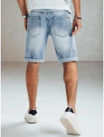 Pánske modré džínsové šortky FashionStreet SX2561