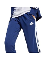 Detské tepláky adidas Seasonal Essentials Tiberio 3-Stripes French Terry navy blue JI6035