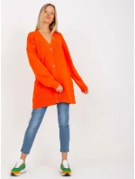 Dámsky sveter LC SW 0267 oranžový