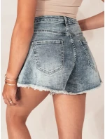 Dámske džínsové šortky JEANSGLOW blue FashionStreet SY0335
