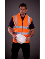 Yoko HV 008F Hi-Vis obojstranná fleecová vesta 79.008F, hi-vis oranžová Yoko HV 008F Hi-Vis obojstranná fleecová vesta 79.008F, hi-vis oranžová