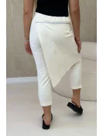 Punto Milano Zimné nohavice s ozdobným zipsom svetlo béžové Punto Milano Zimné nohavice s ozdobným zipsom svetlo béžové