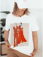 Dámske tričko COMDI white FashionStreet RY2584