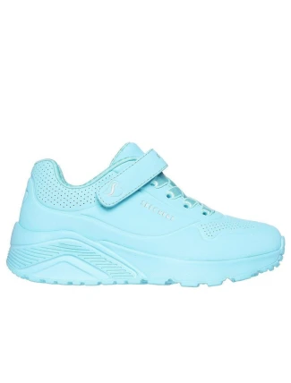 Skechers UNO LITE Detské voľnočasové tenisky Blue (310451L-TURQ)