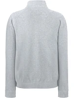Mikina Fruit of the Loom Premium Sweat Jacket 16.2228, melírovaná sivá Mikina Fruit of the Loom Premium Sweat Jacket 16.2228, melírovaná sivá
