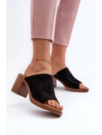Elegantné ľahké dámske sandále na podpätku Béžová Varnila Elegantné ľahké dámske sandále na podpätku Béžová Varnila