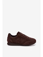 Tenisky z prírodného semišu Big Star TT274226 Chocolate Tenisky z prírodného semišu Big Star TT274226 Chocolate