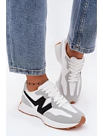 Dámske športové tenisky White-Grey Britma