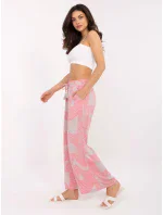 Nohavice D73771M62237G ružové Nohavice D73771M62237G ružové