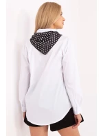 Košeľa s dlhým rukávom model 204361 Taliansko Moda