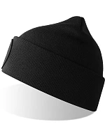 Atlantis Headwear Wind-S Circular Patch Pletená čepice patch 33.0319 black Atlantis Headwear Wind-S Circular Patch Pletená čepice patch 33.0319 black