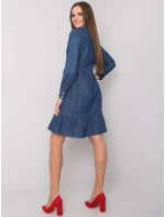 Šaty RO SK ELB 01.54P tmavo modrá Šaty RO SK ELB 01.54P tmavo modrá