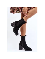 Dámska členková obuv ST-62P Black - Seastar