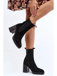 Dámska členková obuv ST-62P Black - Seastar