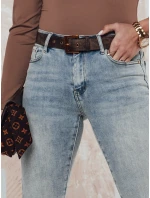 Dámske džínsové nohavice CURVEON push up blue FashionStreet UY2309