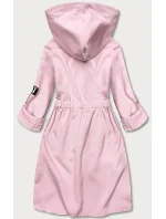 Dámska tenká asymetrická sukňa Dirty Pink (B8117-81) Dámska tenká asymetrická sukňa Dirty Pink (B8117-81)