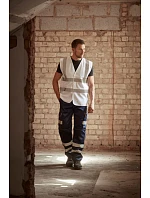 Yoko HVW 120 Hi-Vis sieťovaná bezpečnostná vesta 79.W120 šedá Yoko HVW 120 Hi-Vis sieťovaná bezpečnostná vesta 79.W120 šedá