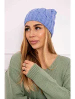 Fleecová čiapka Iwona K221 modrá
