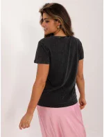 Blúzka D12048M02556F tmavosivá