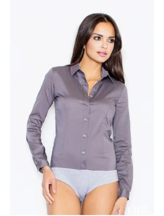 Dámske body M315 šedé - Figl Dámske body M315 šedé - Figl