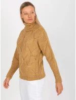 Dámsky sveter LC SW 3019 camel - FPrice