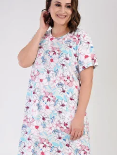 Dámska nočná košeľa s krátkym rukávom Elen