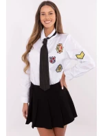 Košeľa s dlhým rukávom model 203948 Taliansko Moda Košeľa s dlhým rukávom model 203948 Taliansko Moda