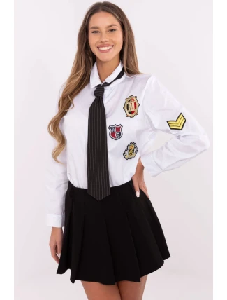 Košeľa s dlhým rukávom model 203948 Taliansko Moda Košeľa s dlhým rukávom model 203948 Taliansko Moda