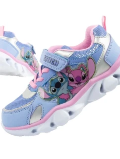 Leomil Stitch detská športová obuv tenisky ľahké suchý zips LED